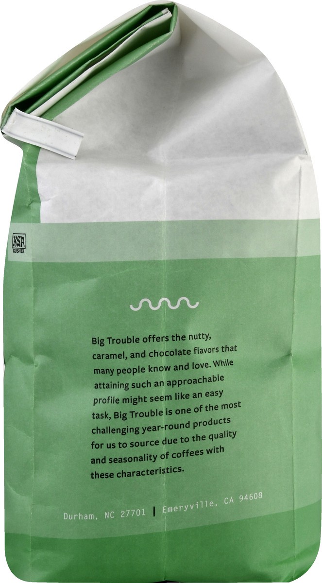 slide 8 of 11, Counter Culture Medium-Dark Roast Whole Bean Big Trouble Coffee- 24 oz, 24 oz