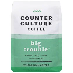 Counter Culture Medium-Dark Roast Whole Bean Big Trouble Coffee- 24 oz