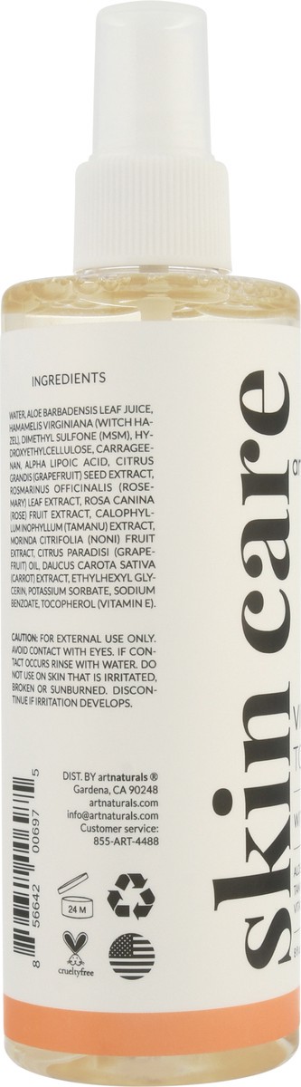 slide 7 of 9, artnaturals Art Naturals Vitamin C Toner, 1 ct