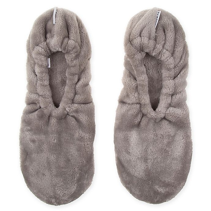 slide 1 of 1, Wamsutta One Size Ultra Plush Memory Foam Footie - Grey, 1 ct