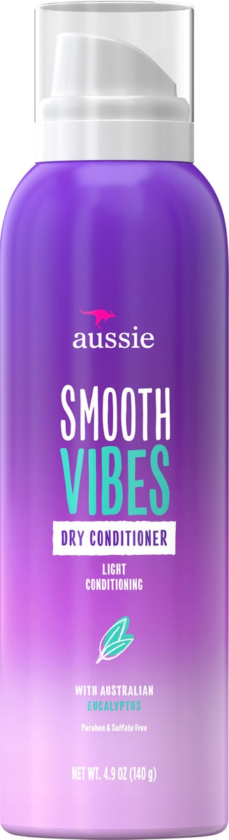 slide 2 of 3, Aussie Smooth Vibes Dry Conditioner with Australian Eucalyptus, 4.9 fl oz, 4.9 oz