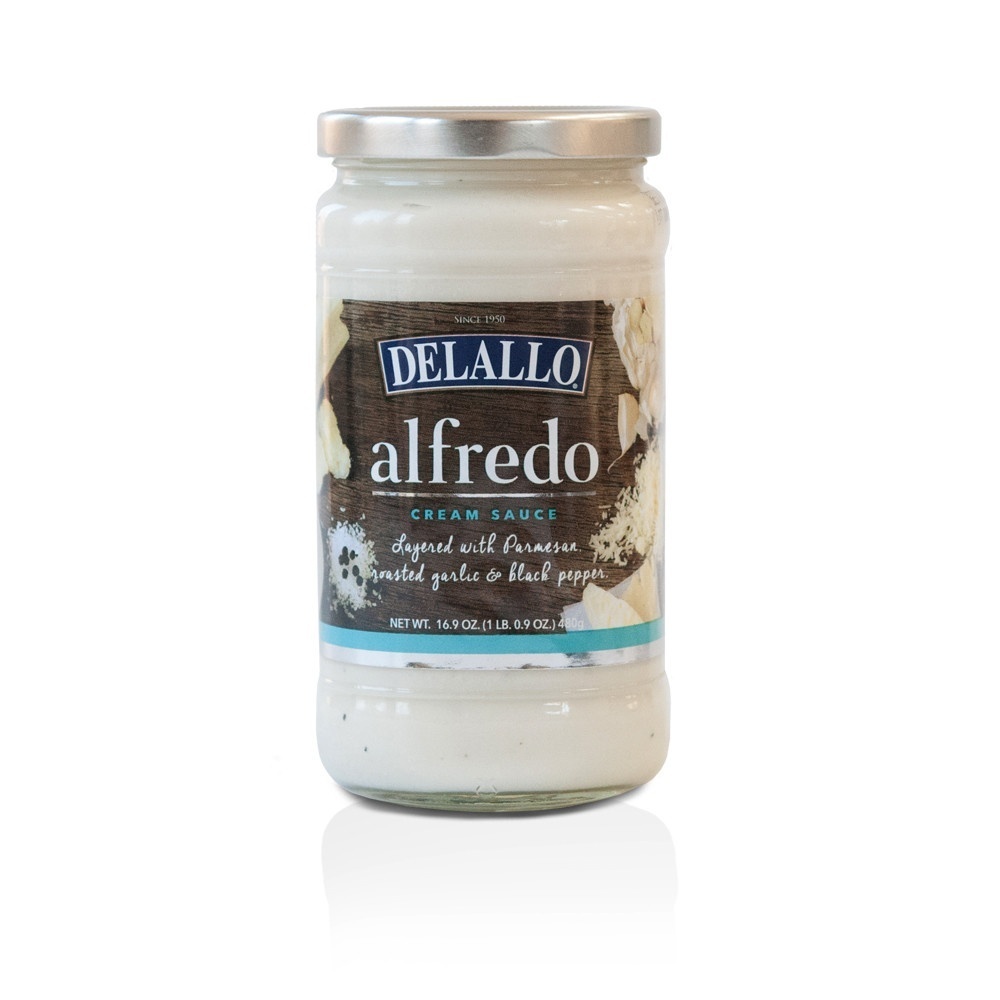 slide 1 of 1, DeLallo Creamy Alfredo Sauce, 16.93 oz