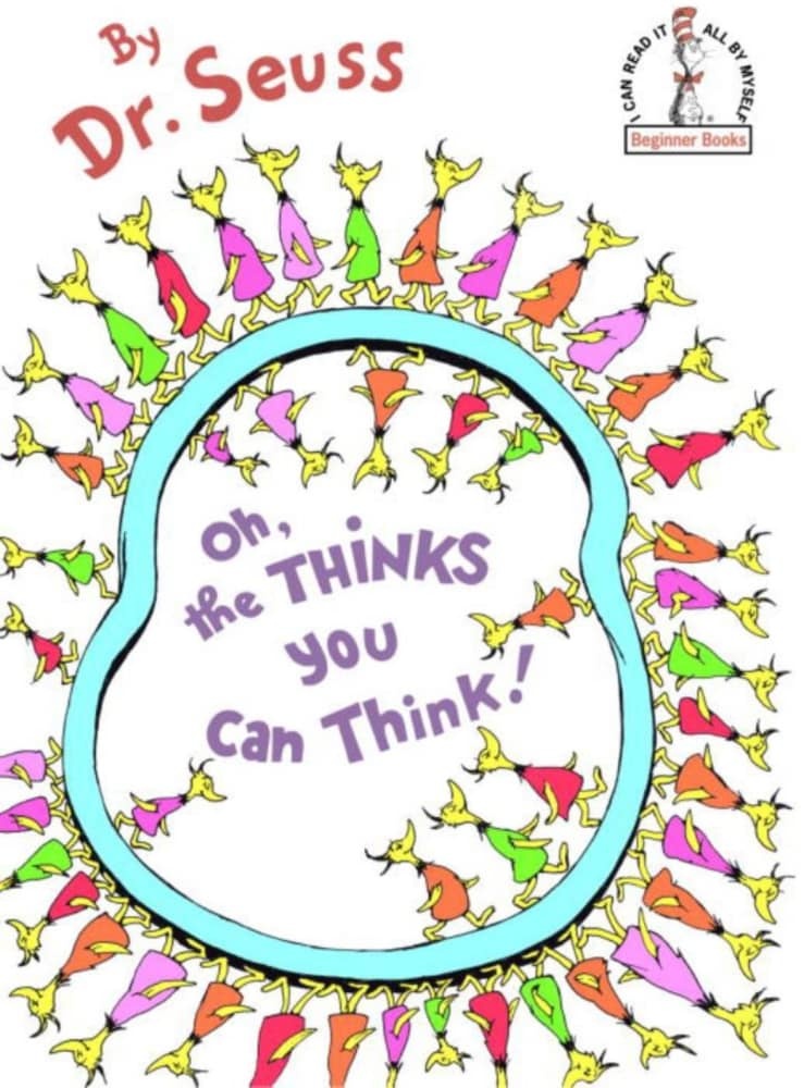 slide 1 of 1, Oh The Thinks You Can Think! By Dr. Seuss, 1 ct