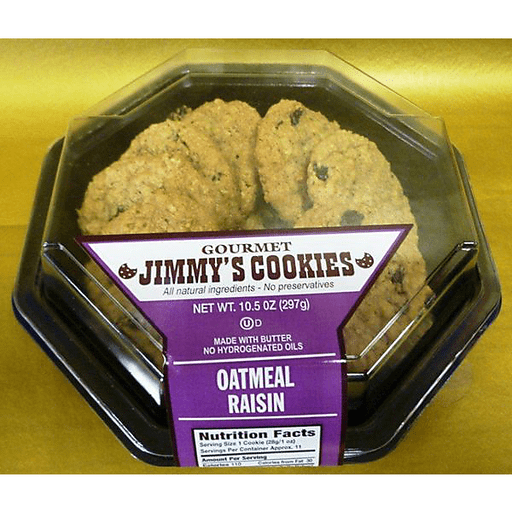 slide 1 of 1, Jimmy's Cookies Jimmy Cookie Clas Oat Rais, 10.5 oz