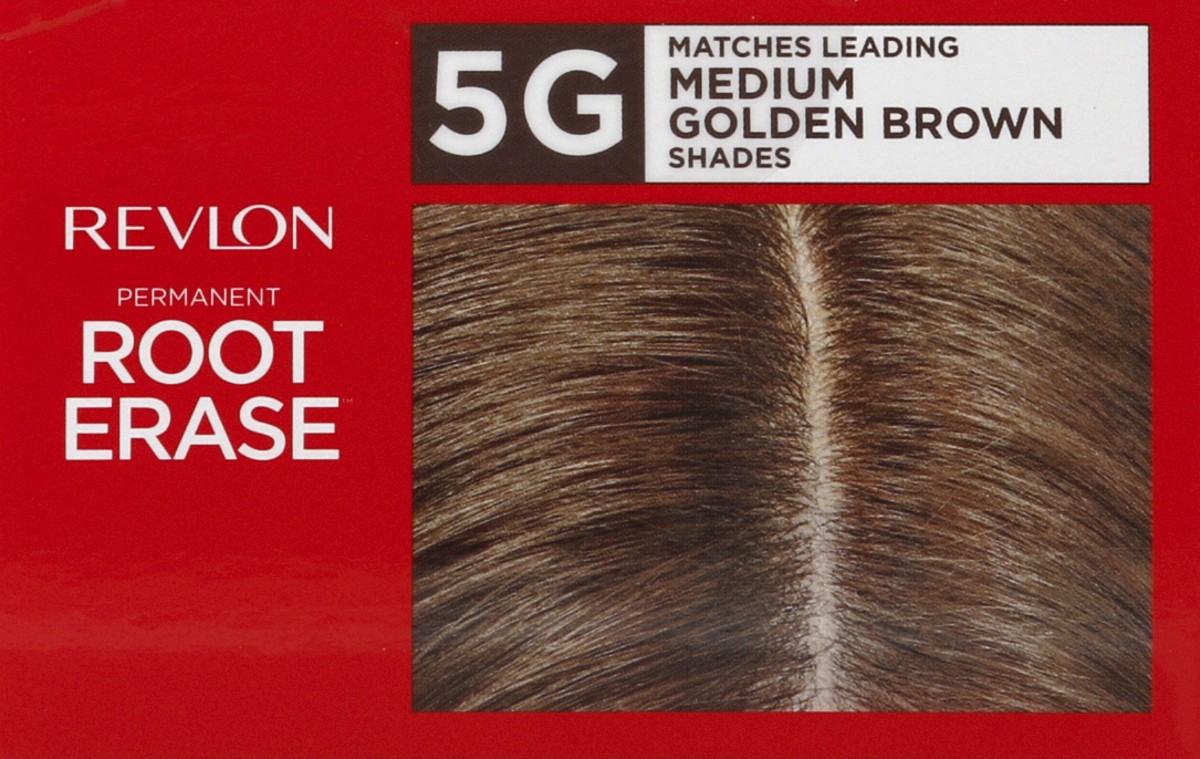 slide 7 of 9, Revlon Medium Golden Brown 5G Permanent Hair Color 1 ea, 1 ct