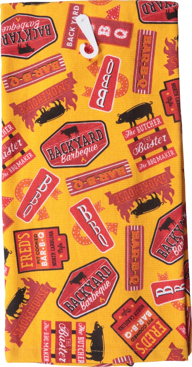 slide 3 of 10, Kay Dee Backyard Bbq Terry Kitchn Towel Dp, 1 ct
