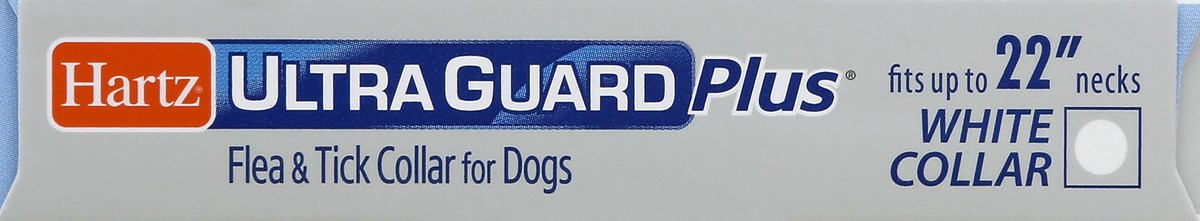 slide 5 of 5, Hartz Ultra Guard Plus Flea & Tick Collar For Dogs Fits Up to 22'' Necks, 1 ct