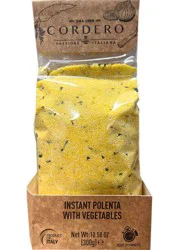 Cordero Instant Polenta With Vegetables