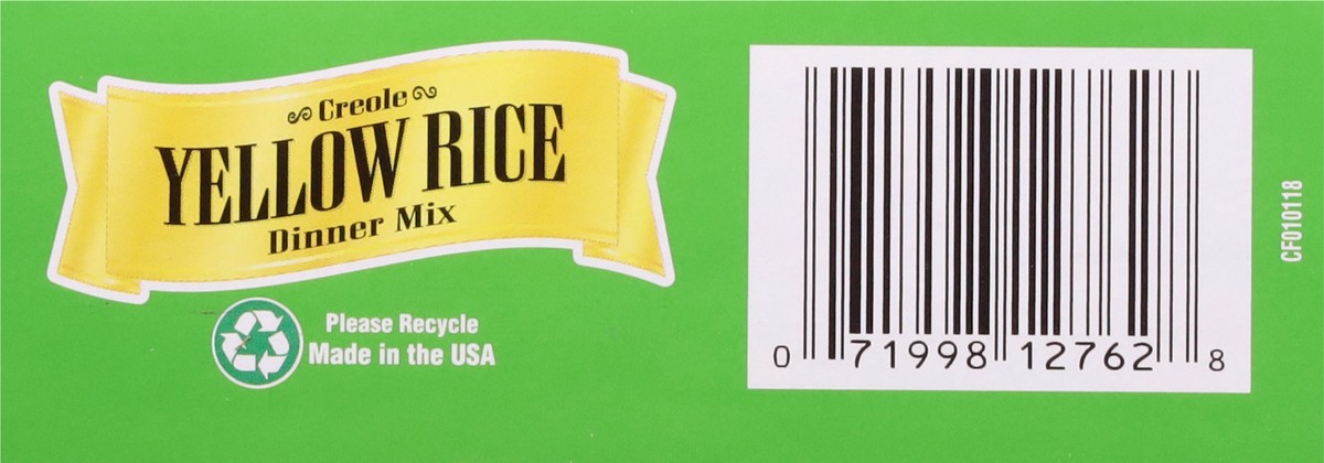 slide 13 of 14, Tony Chachere's Creole Yellow Rice Dinner Mix 7 oz, 7 oz