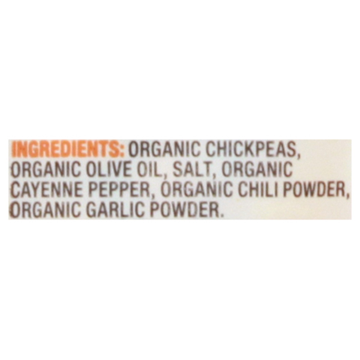 slide 3 of 10, Watusee Foods Organic Spicy Cayenne Chickpeatos 5 oz, 5 oz