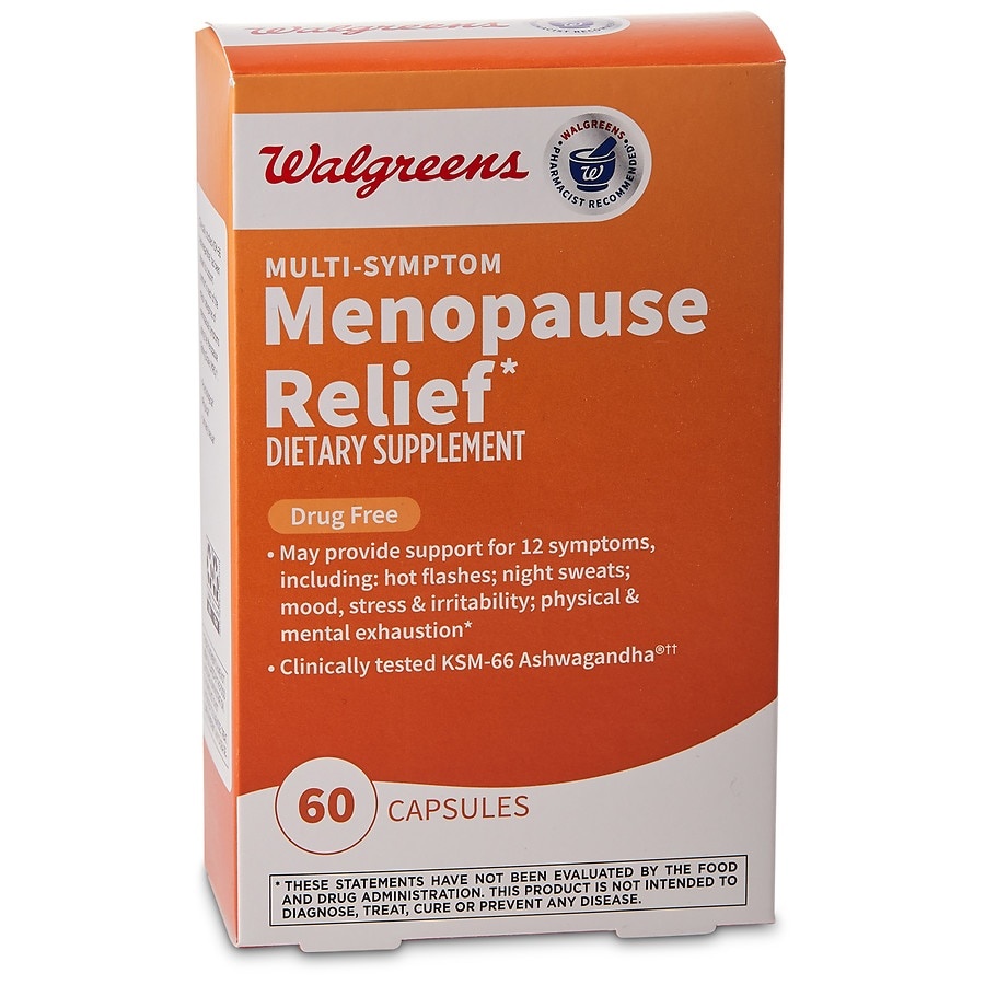 slide 1 of 1, Walgreens Multi-Symptom Menopause Relief, 60 ct