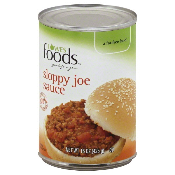 slide 1 of 1, Lowes Foods Sloppy Joe Sauce, 15 oz