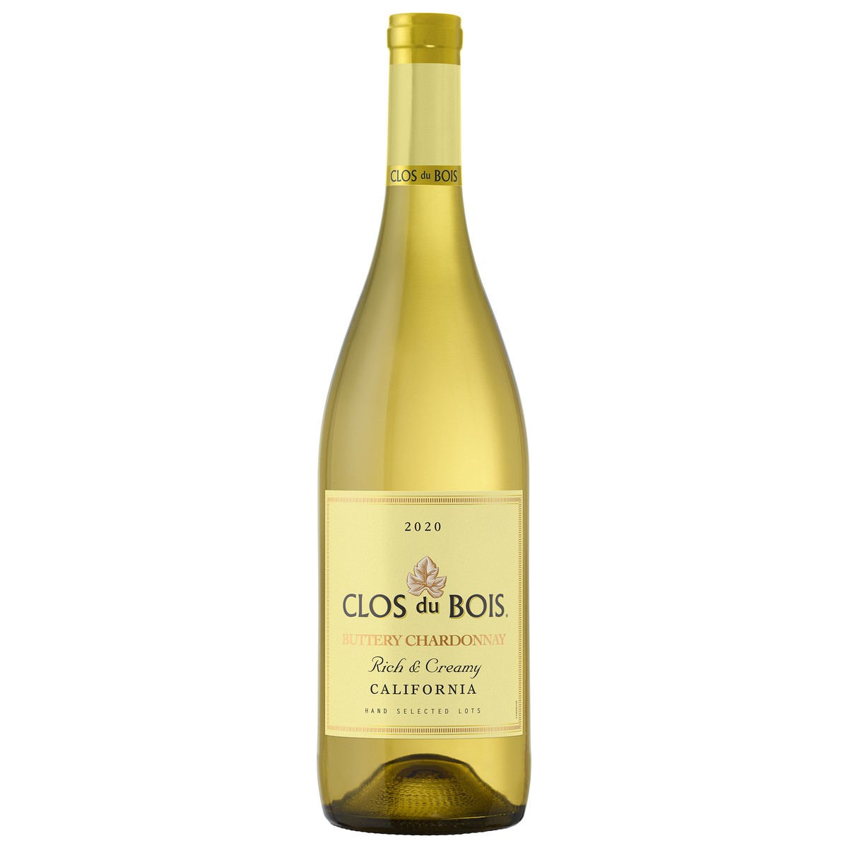 slide 5 of 6, Clos du Bois Buttery Chardonnay White Wine 750ml, 750 ml