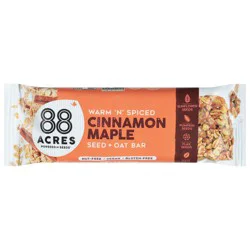 88 Acres Oats & Cinnamon Seed Bar