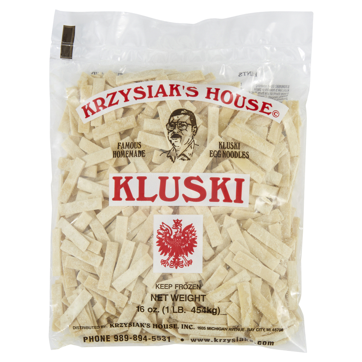 slide 1 of 5, Krzysiak's Krysiak's Kluski Noodles, 16 oz