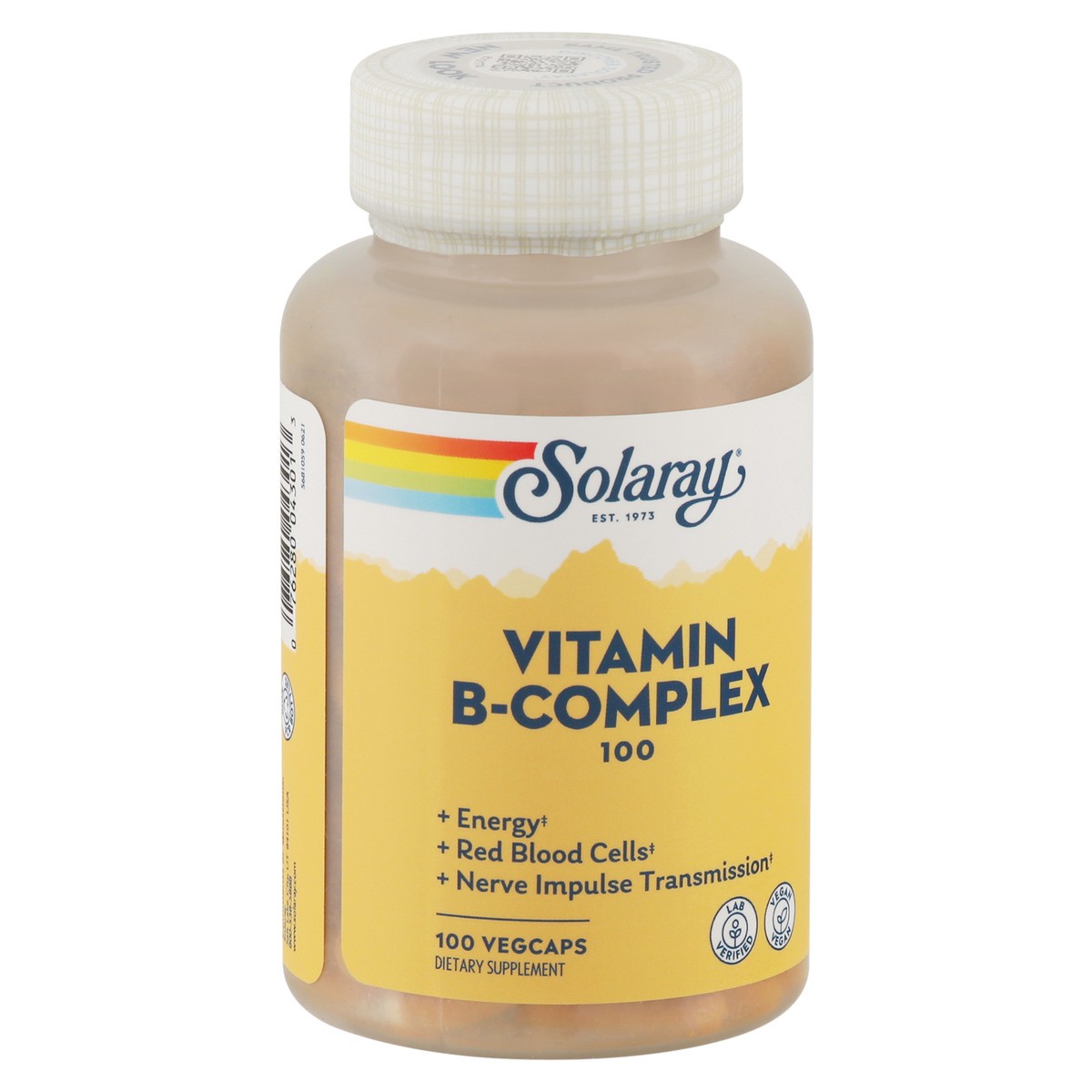 slide 6 of 13, Solaray Vitamin B-Complex 100 VegCaps, 100 ct