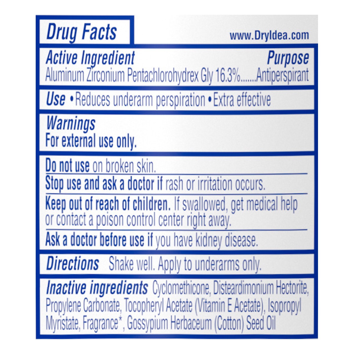 slide 6 of 11, DRY Idea Unscented Antiperspirant Roll-On, 3.25 oz, 3.25 fl oz