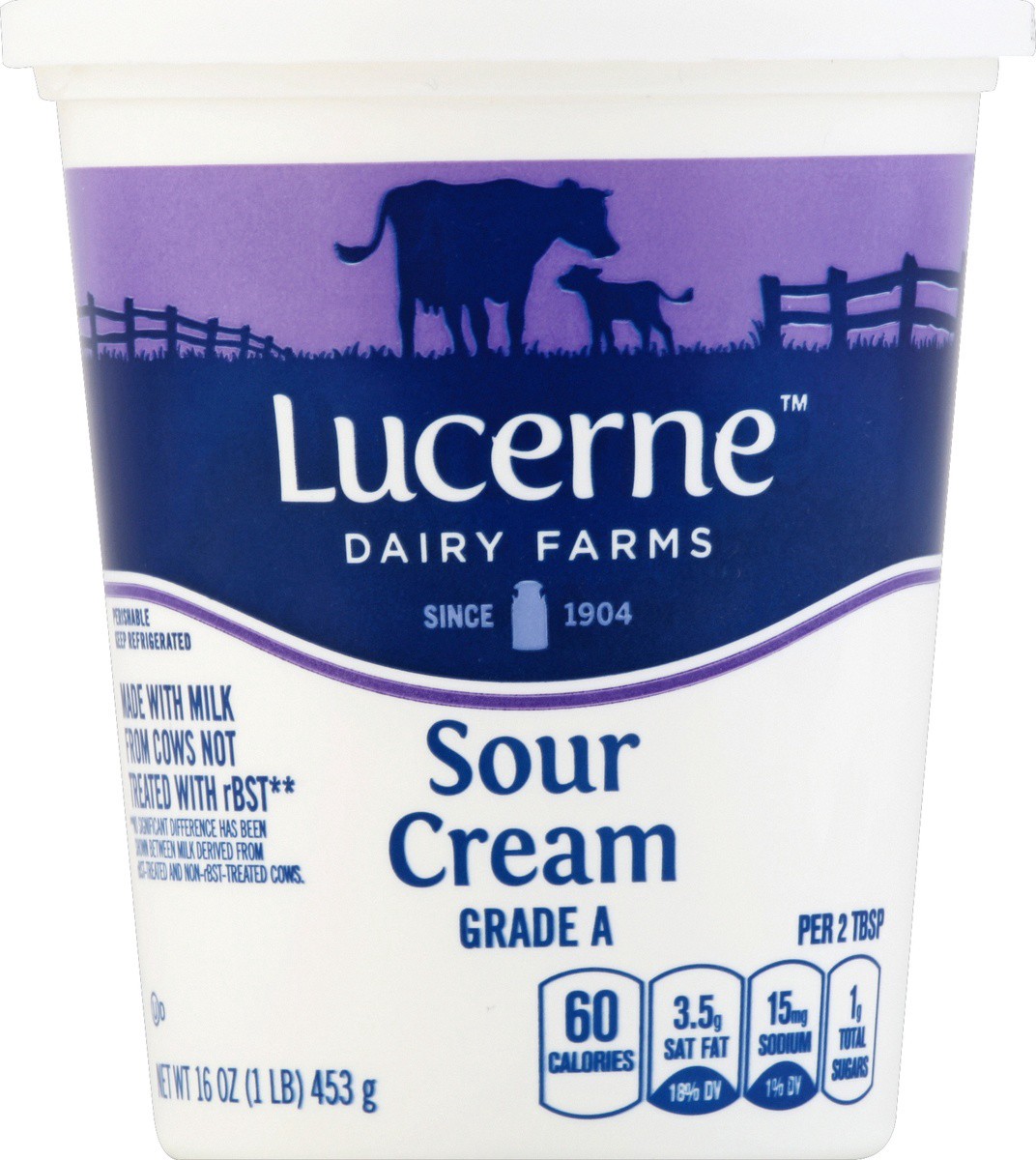 slide 2 of 3, Lucerne Dairy Farms Lucerne Sour Cream, 16 oz