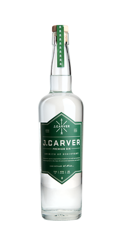 slide 1 of 1, J Carver Premium Gin, 750 ml