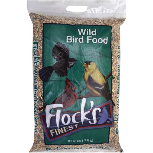 slide 1 of 1, Flocks Finest Wild Bird Food, 20 lb