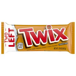 TWIX Caramel Cookie Milk Chocolate Candy Bars, Full Size, 1.79 oz Pack