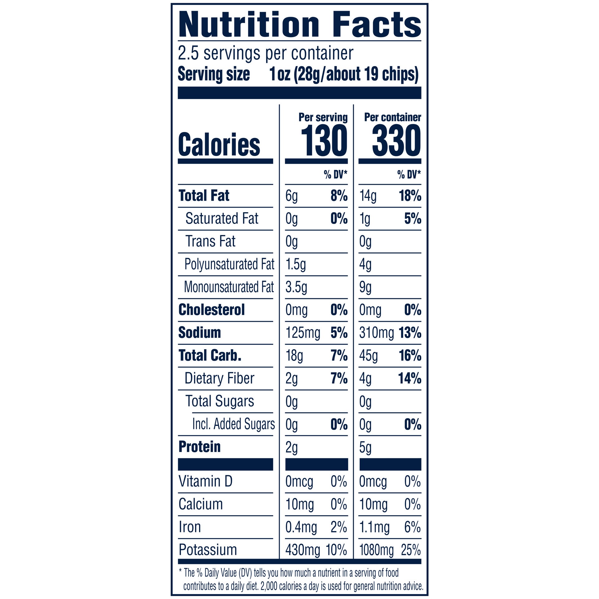 slide 2 of 5, Cape Cod Potato Chips, Less Fat Original Kettle Chips, 2.5 Oz, 2.5 oz