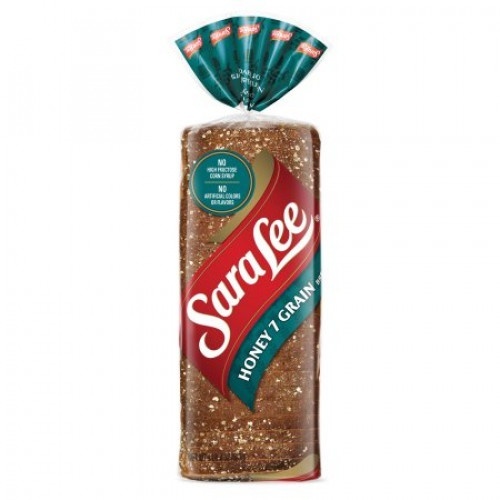 slide 1 of 1, Sara Lee Honey 7 Grain Bread, 20 oz