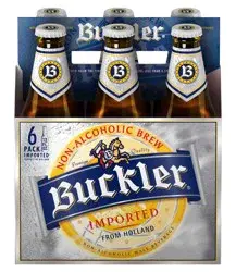 Buckler Non-Alcoholic Beer, 6 Pack, 12 fl oz Bottles