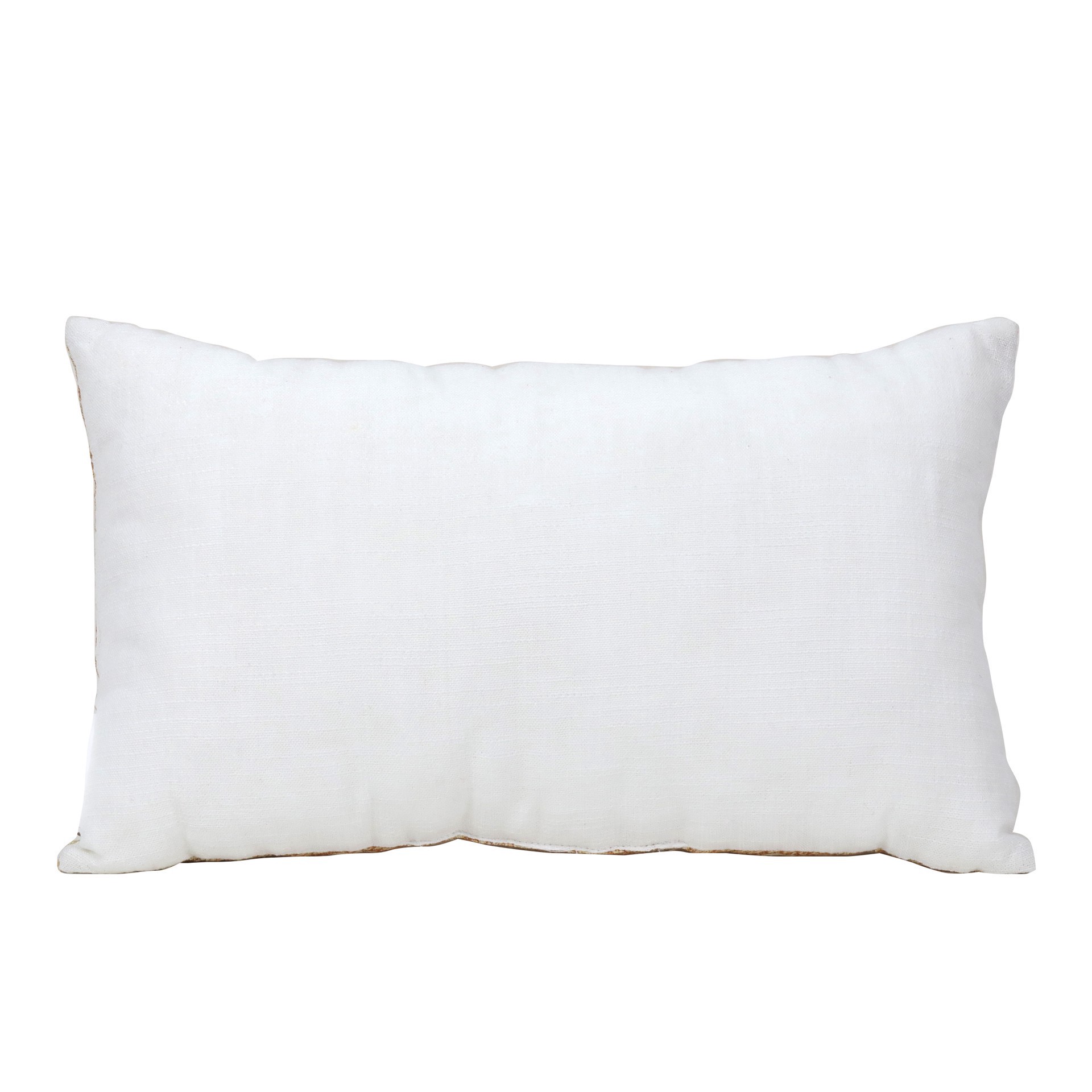 slide 2 of 2, 20" Tan Floral Accent Pillow By Ashland, 20 in x 12 in