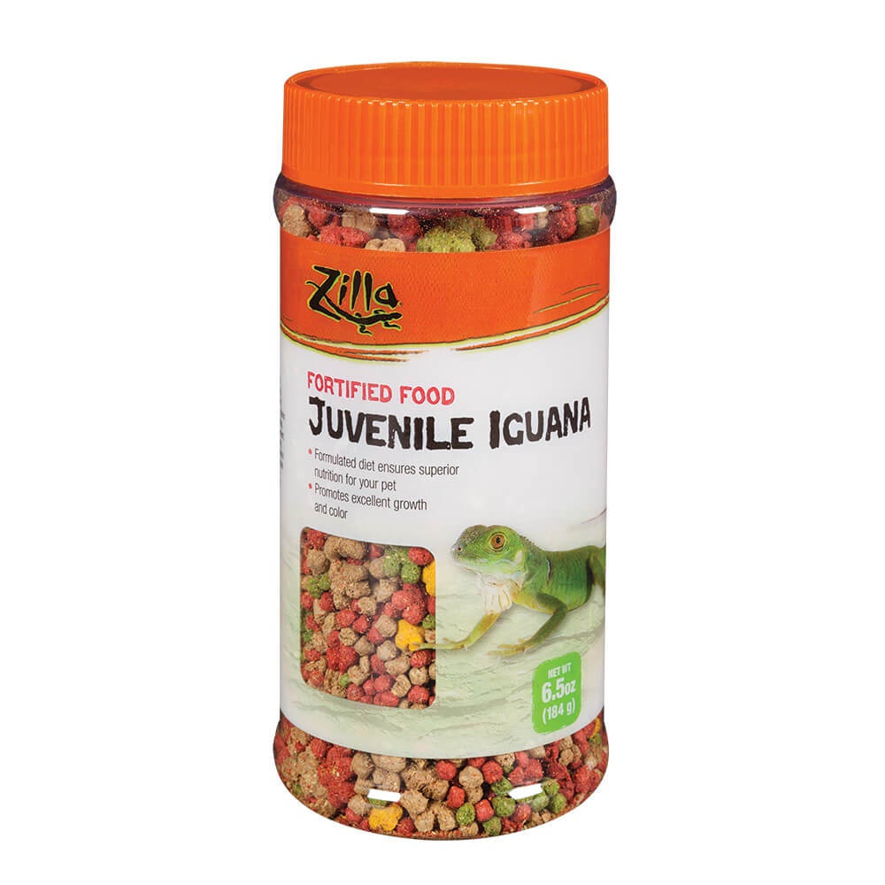 slide 1 of 1, Zilla Juvenile Iguana Fortified Daily Diet, 6.5 oz