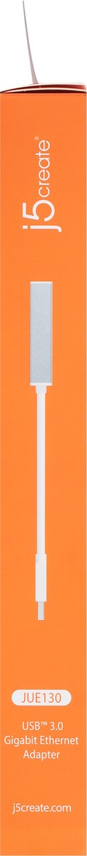 slide 8 of 9, j5create USB 3.0 Gigabit Ethernet Adapter 1 ea, 1 ct