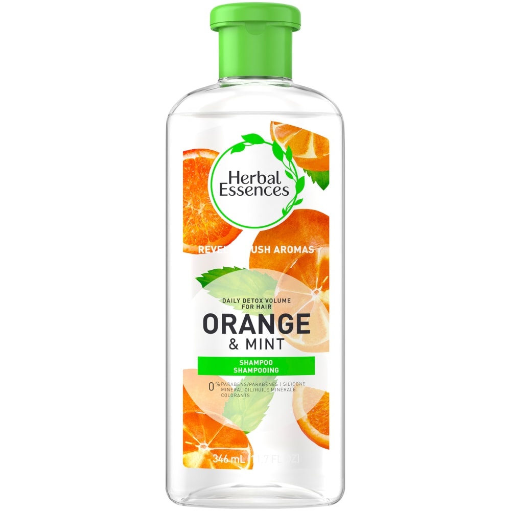 slide 1 of 1, Herbal Essences Orange Mint Daily Detox Volume Shampoo, 11.7 fl oz