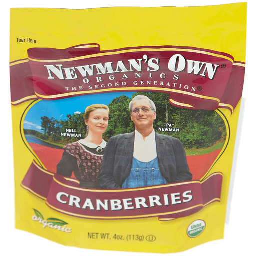 slide 2 of 4, Newman's Own Organic Cranberries, 4 oz