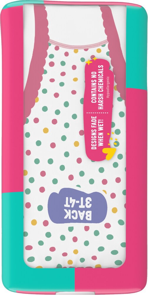 slide 6 of 6, Comforts Girl Training Pants, 3t-4t