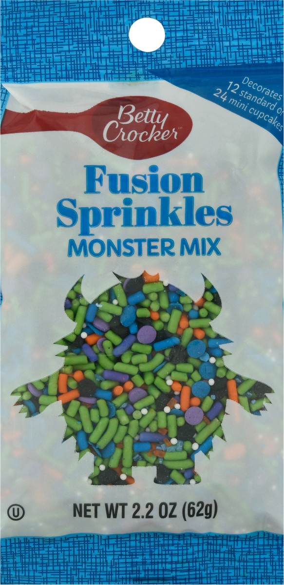 slide 3 of 9, Betty Crocker Monster Mix Fusion Sprinkles 2.2 oz, 2.2 oz