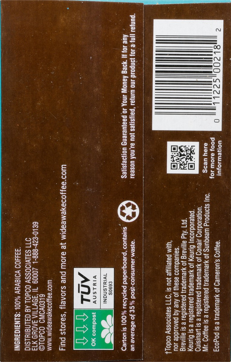 slide 2 of 9, Wide Awake Coffee Co. Single Serve Pods Bold House Blend Coffee - 10 ct, 10 ct