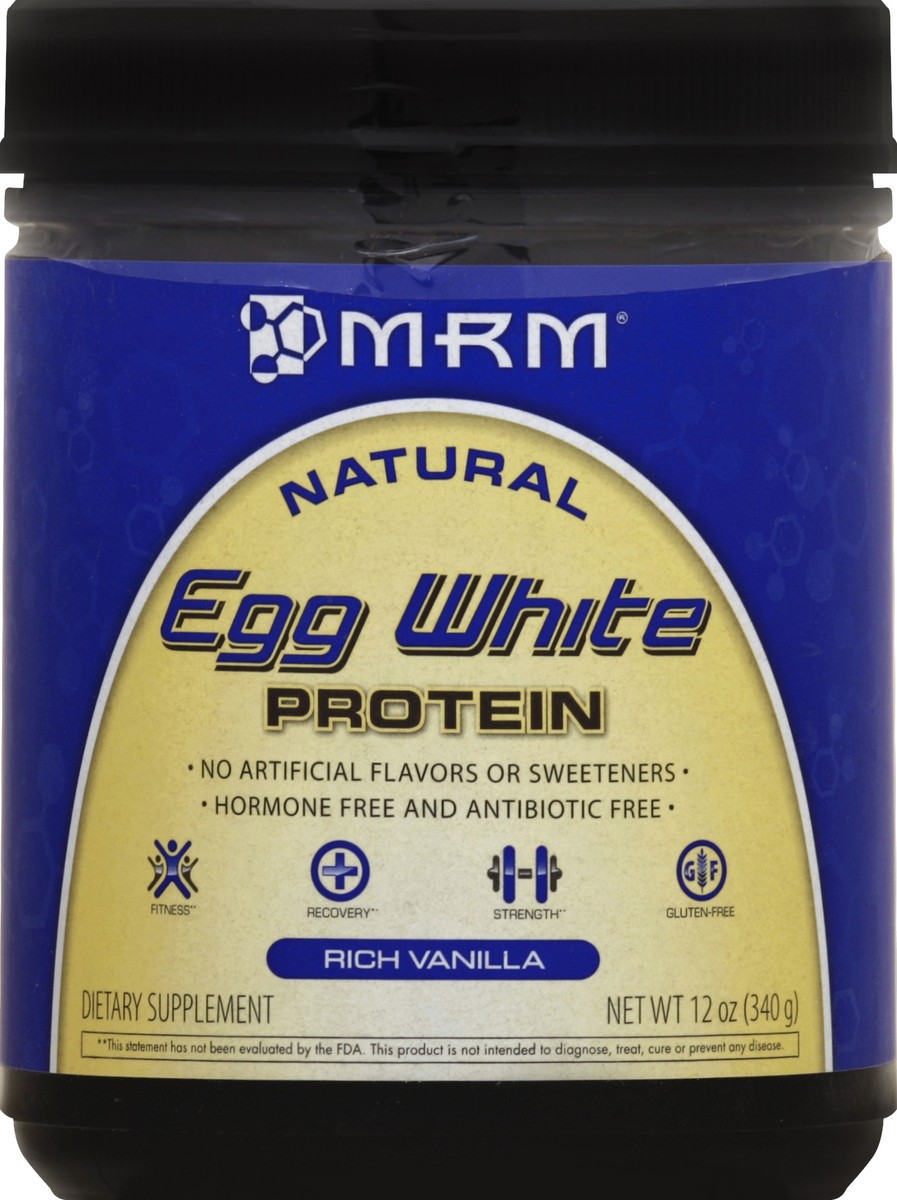 slide 2 of 2, MRM Egg White Protein 12 oz, 12 oz