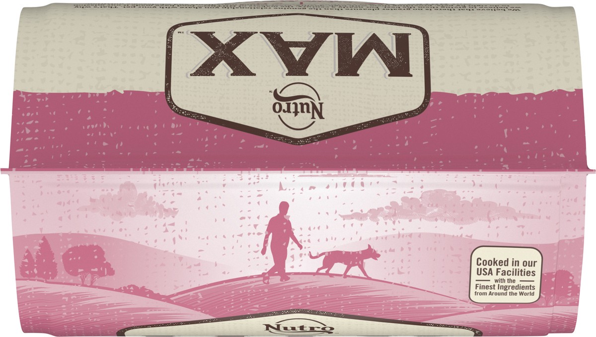 slide 8 of 9, Nutro Max 1+ Years Adult Recipe Mini Chunk with Farm-Raised Chicken Dog Food 4 lb, 4 lb
