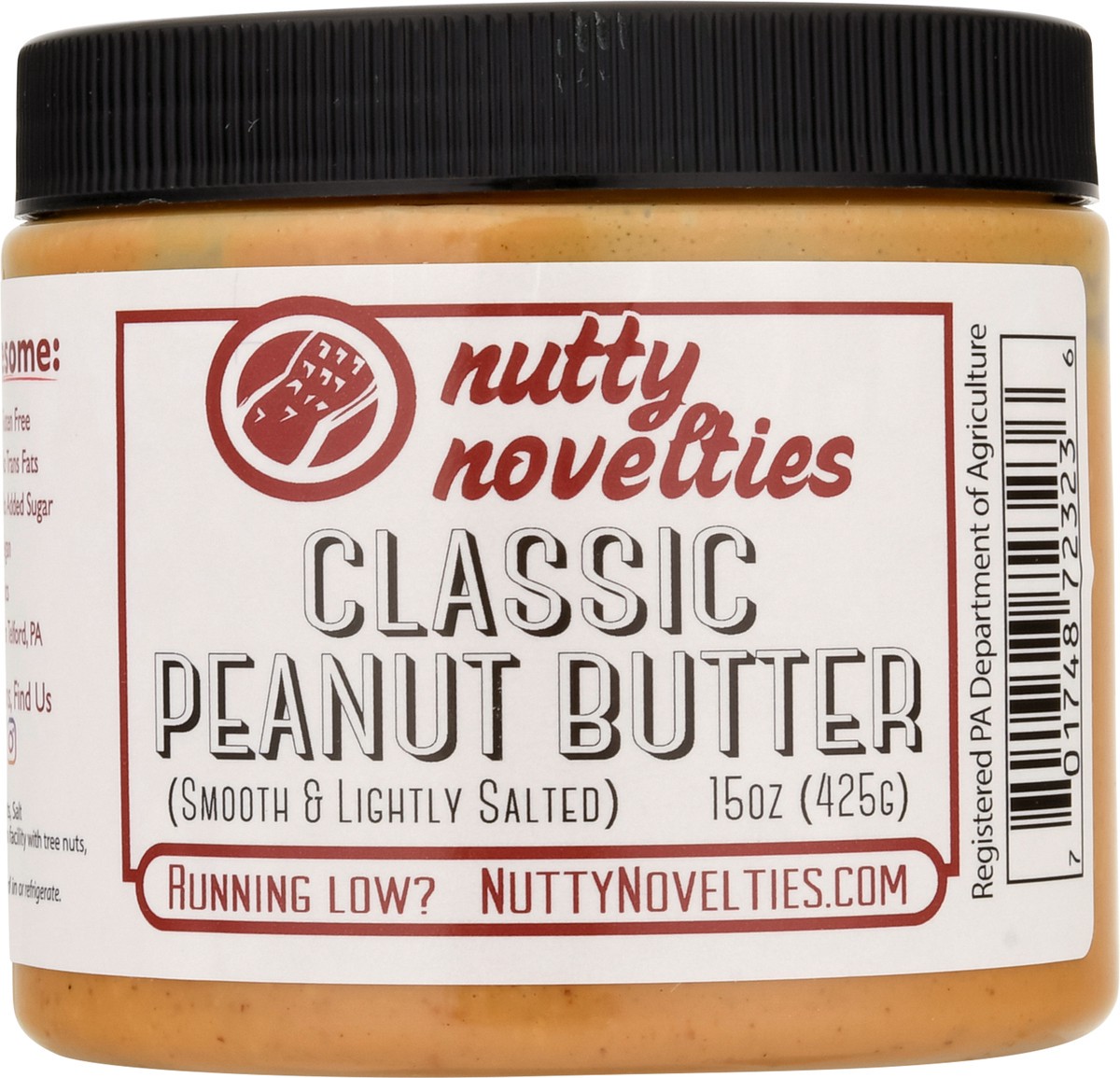 slide 9 of 9, Nutty Novelties Classic Classic Peanut Butter 15 oz, 15 oz