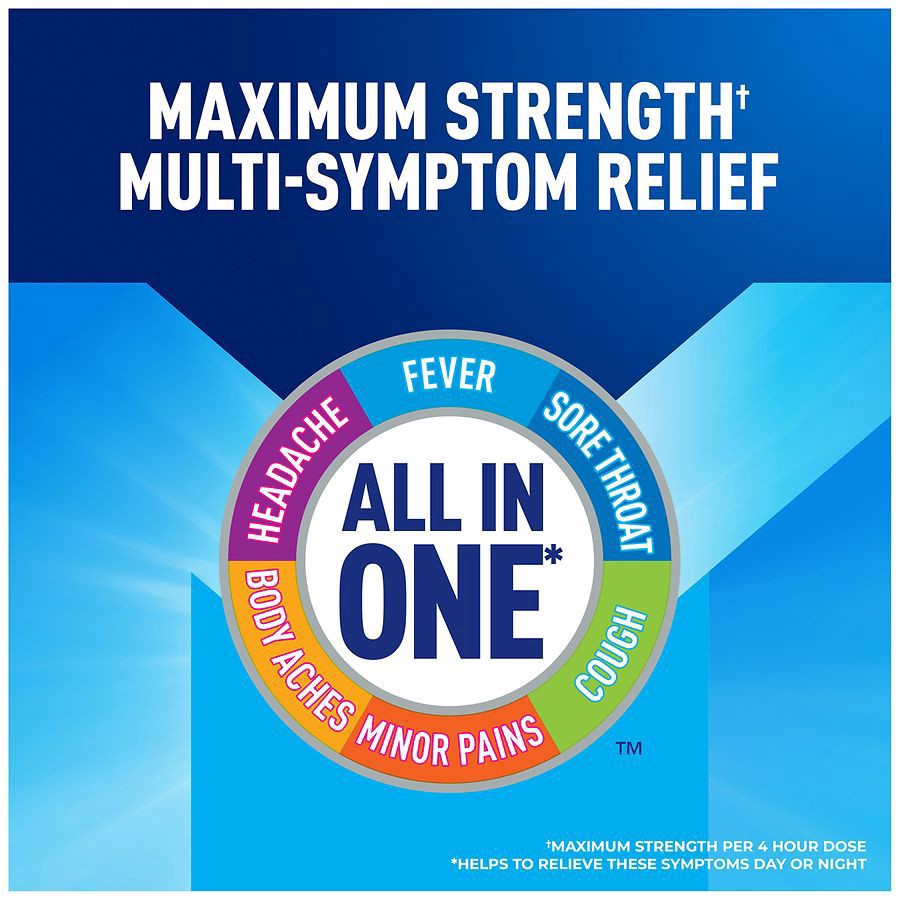 slide 5 of 5, Mucinex Maximum Strength Cold & Flu 10 Liquid Gels, 10 ct