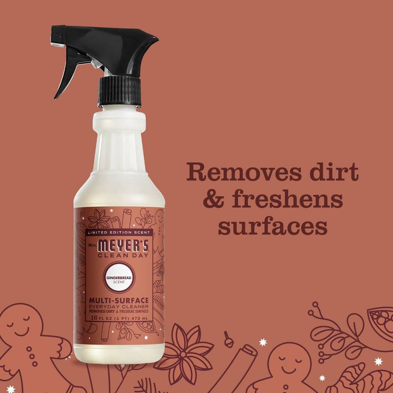 slide 8 of 9, Mrs. Meyer's Clean Day Cleaner - Gingerbread - 16 fl oz, 16 fl oz