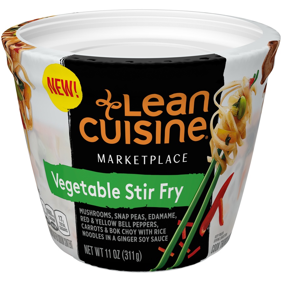 slide 1 of 6, Lean Cuisine Marketplace Vegetable Stir Fry, 11 oz