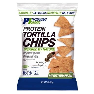 slide 1 of 1, Performance Inspired Nutrition Protein Tortilla Chips Mediterranean, 5 oz