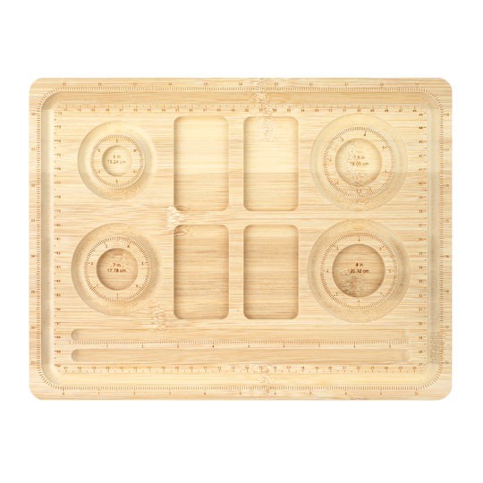 slide 1 of 2, 9" X 12" Wood Bracelet Bead Board By Bead Landing, 9 in x 12 in