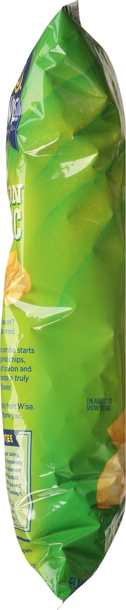 slide 4 of 14, Wise Onion & Garlic Potato Chips 7.5 oz, 7.5 oz