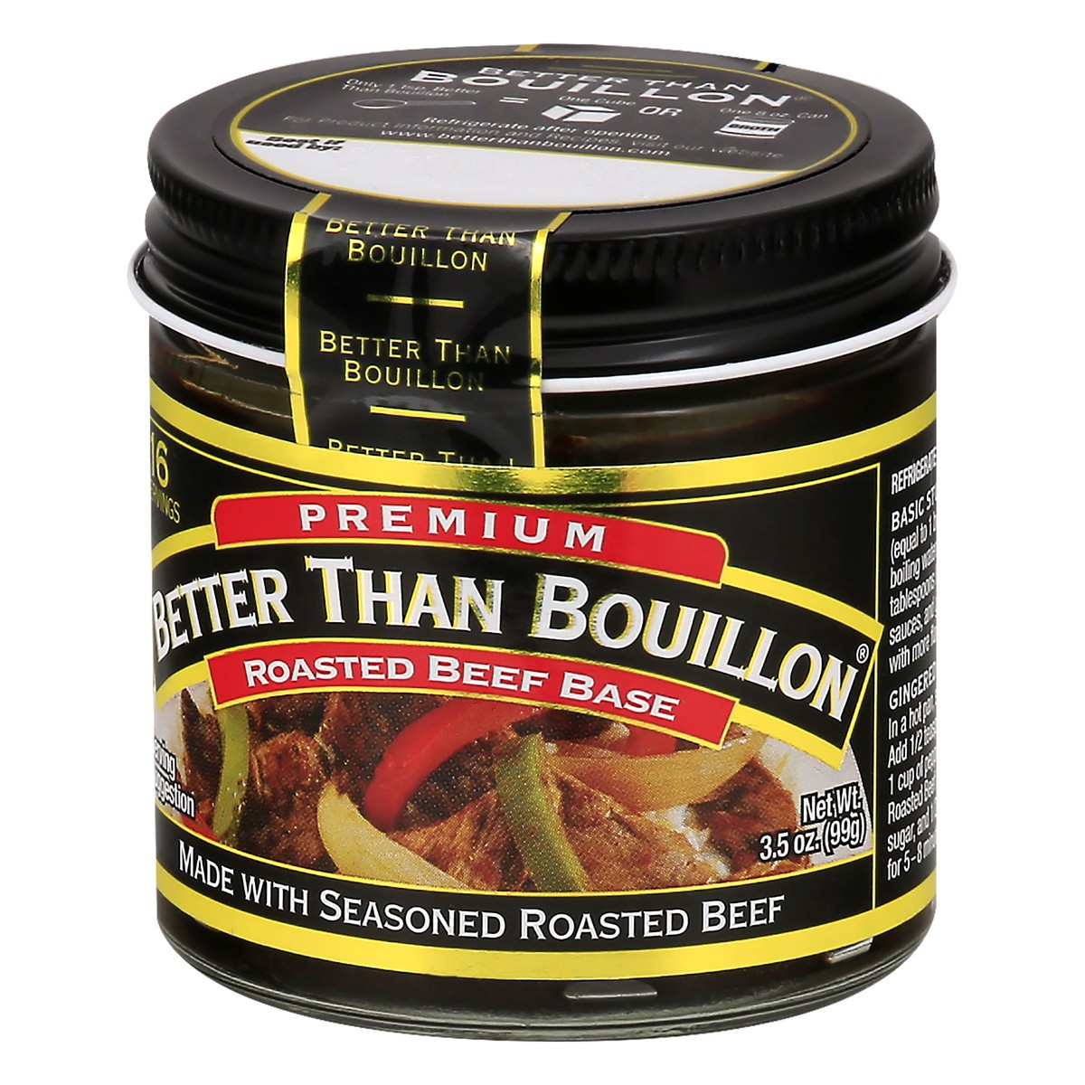 slide 8 of 9, Better Than Bouillon Beef Base Jar, 3.5 oz