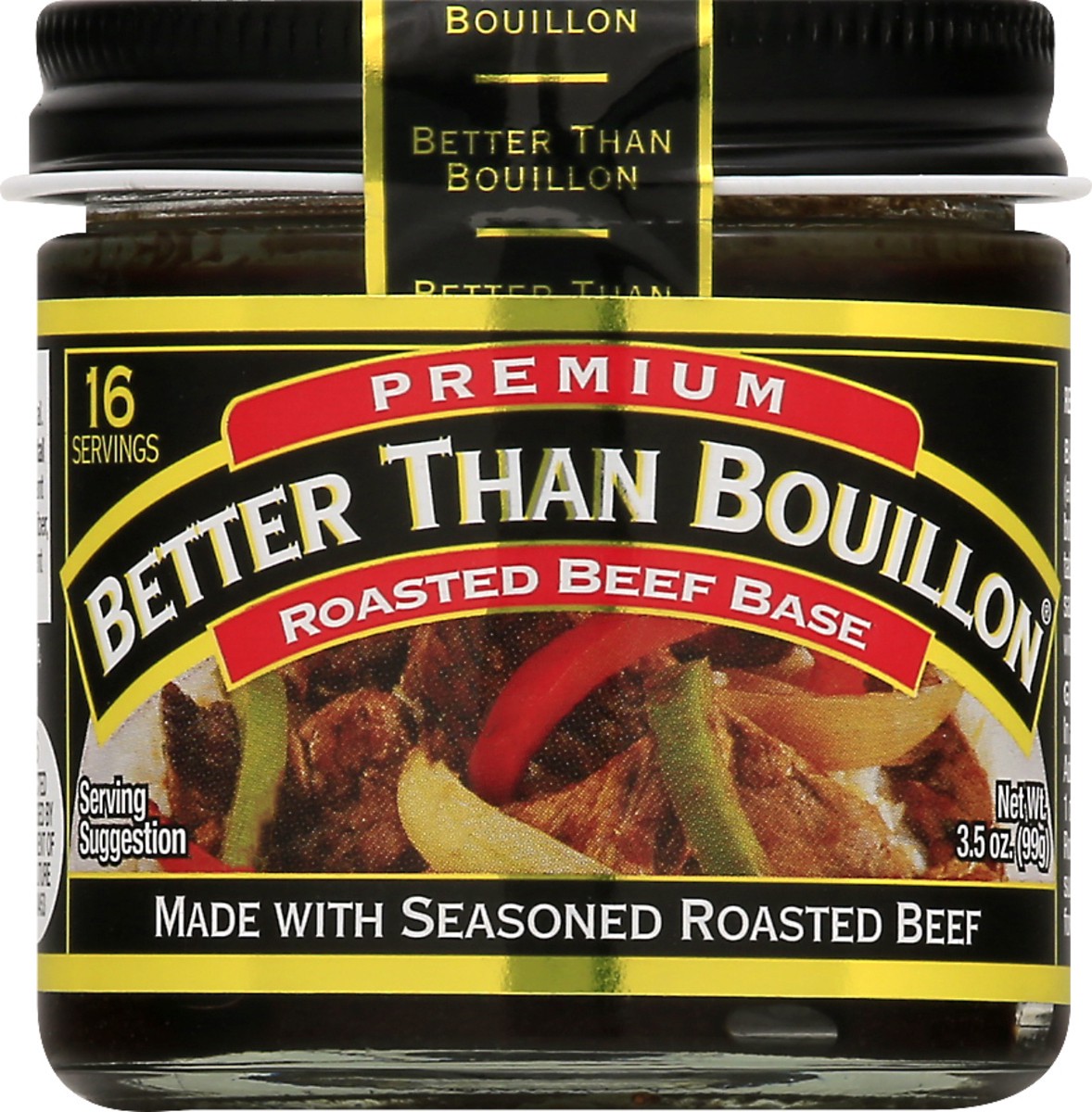 slide 3 of 9, Better Than Bouillon Beef Base Jar, 3.5 oz