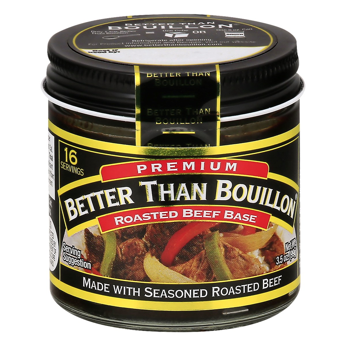 slide 1 of 9, Better Than Bouillon Beef Base Jar, 3.5 oz