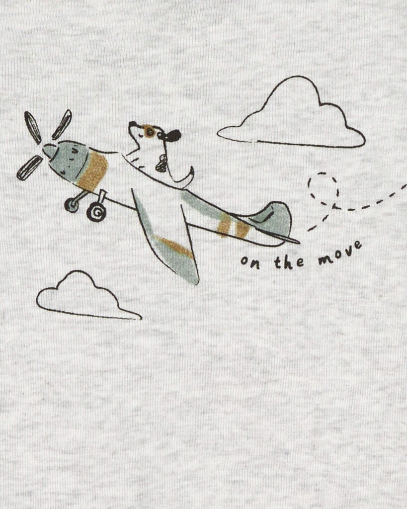 slide 3 of 4, Carter's Baby 3-Piece Airplane Little Outfit Set Multi 6M, 1 ct