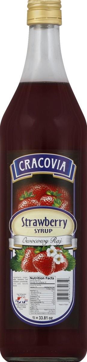 slide 2 of 2, Cracovia Syrup 33.81 oz, 33.81 oz